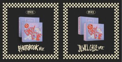 ITZY CRAZY IN LOVE 1st Special Edition Photobook/JewelCase CD+