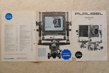 Plaubel  Prospekt: Plaubel Peco Profia + Preisliste