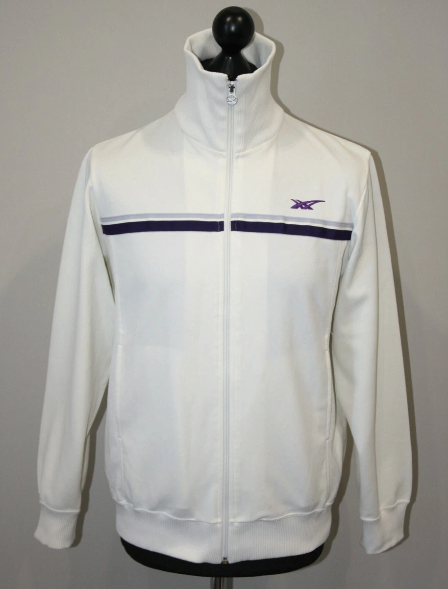 asics white jacket