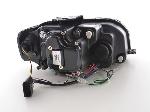 FAROS ÓPTICA LUZ DE DÍA LUTI AUDI A3 8P 03-08 NEGRO SPORTBACK - Imagen 5 de 5