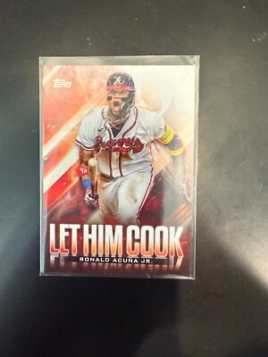 2024 Topps Update Ronald Acuna Jr. #LHC-4 Let Him Cook Insert Atlanta Braves