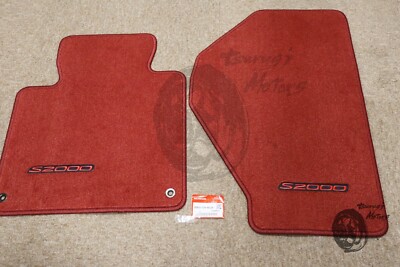 s2000 純正フロアマット　赤 Honda Genuine S2000 Floor Mat Set 00-09 Red USDM AP1 AP2 83600-S2A