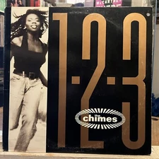 [SOUL/FUNK]~EXC 12"~The CHIMES~1-2-3~Understimate~Bodyrock~[1989~CBS~Issue]