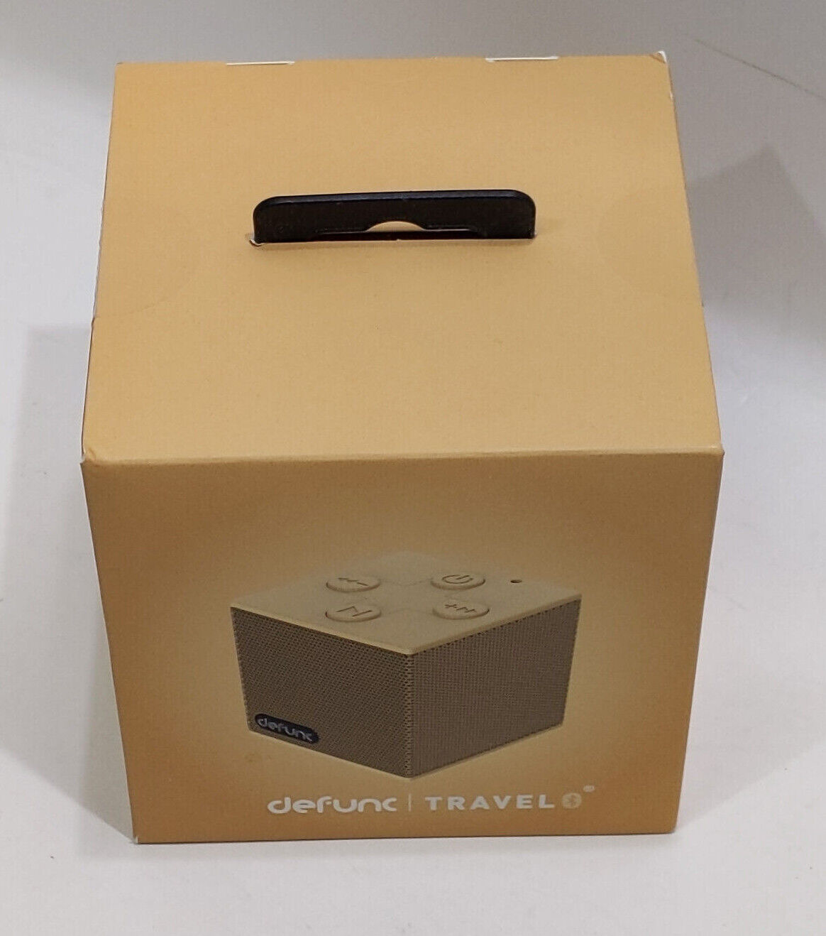  Defunc Travel Mini Bluetooth Speaker in Gold/Cream  1708171 NEW SEALED 