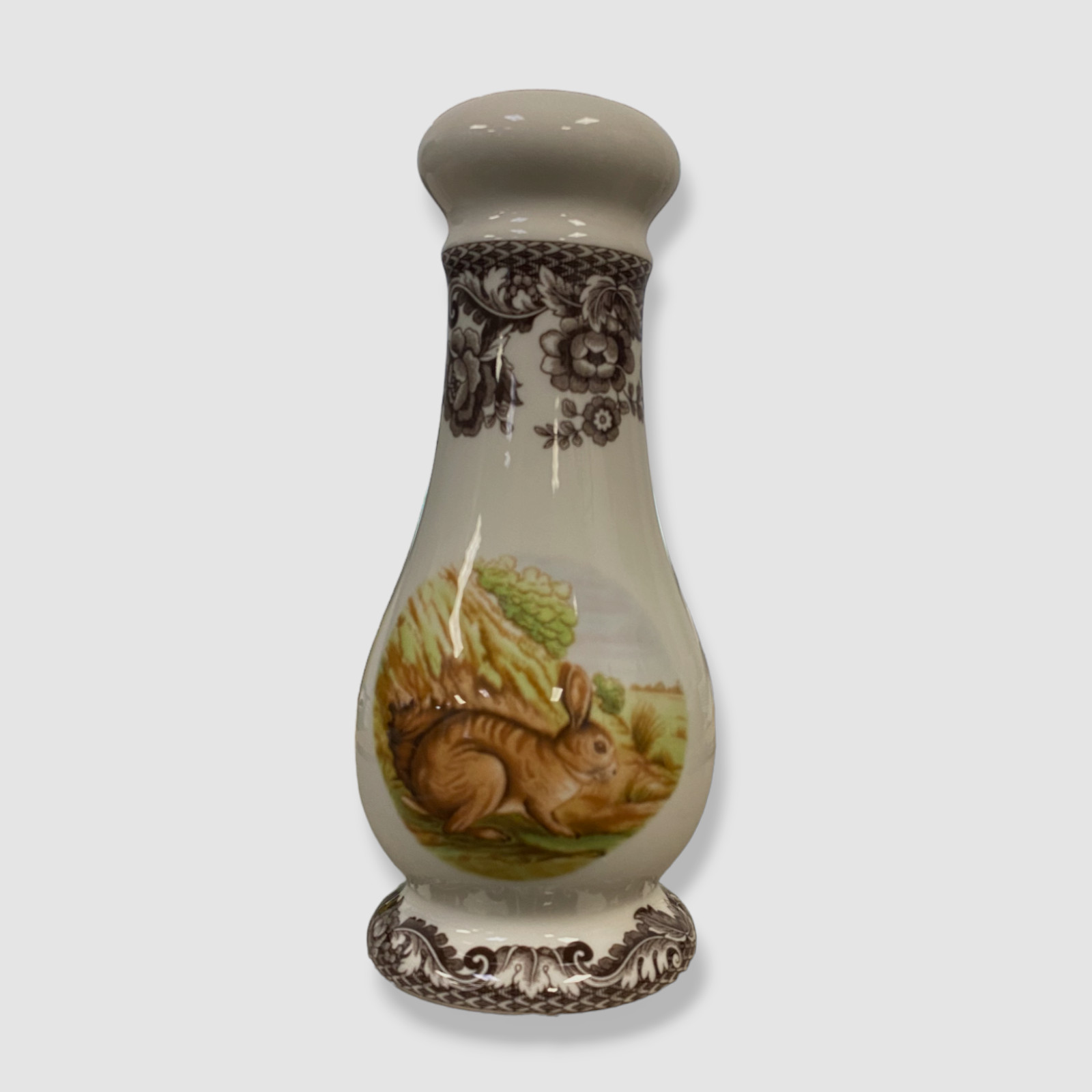 145 Spode White Woodland Salt & Pepper Shakers 2 Piece Set INSTITUTO