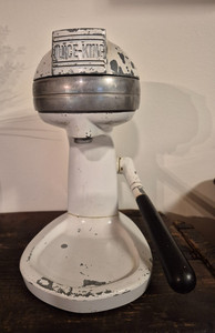 Vintage JUICE-KING White Metal Juicer Model J.K.-30