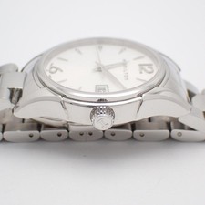 Used Hamilton Jazzmaster Lady Quartz Ladies Watch White Dial Genuine SS Belt 7