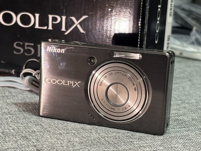 【NearMINT】Nikon COOLPIX S510 Compace Digital Camera BOX Lens from JAPAN 00134