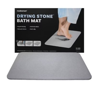 Diatomite Stone Drying Bath Mat