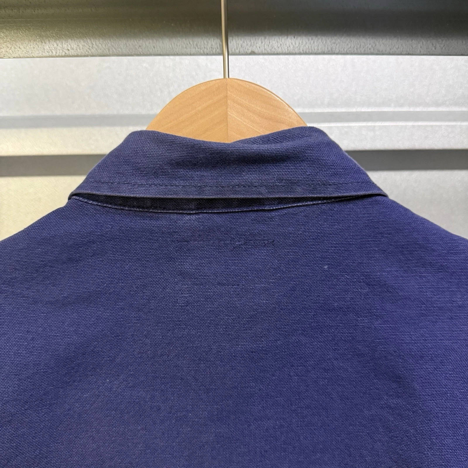 Imogene + Willie Jack Jacket French Blue Cotton Canvas Chore Coat Men’s XS USA - product detail image 17