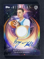 2025-26 Topps Midnight Ryan Kalkbrenner #RJA-RK RC Jersey Patch Auto RJA /75