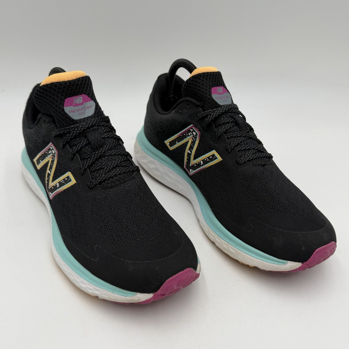 Womens New Balance Fresh Foam 680 Black Athletic Running Shoes W680NK7 Size 11 New Balance 680v7 Fresh Foam Womens Size 9 Running Shoes  main image 2