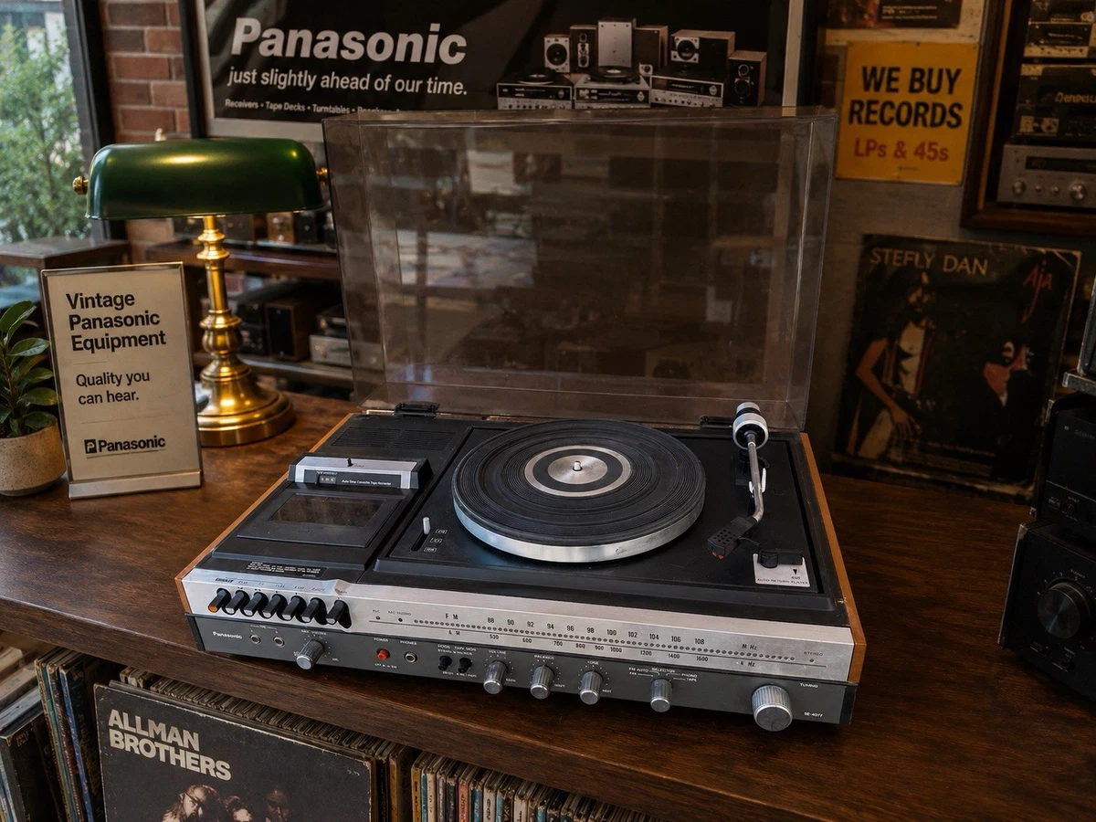 Vintage Panasonic Stereo In Vintage Record Players | eBay