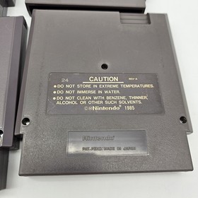 Lotto 4 giochi NES Marble Madness Skate or Die Football Super Mario Bros/Duck Hu