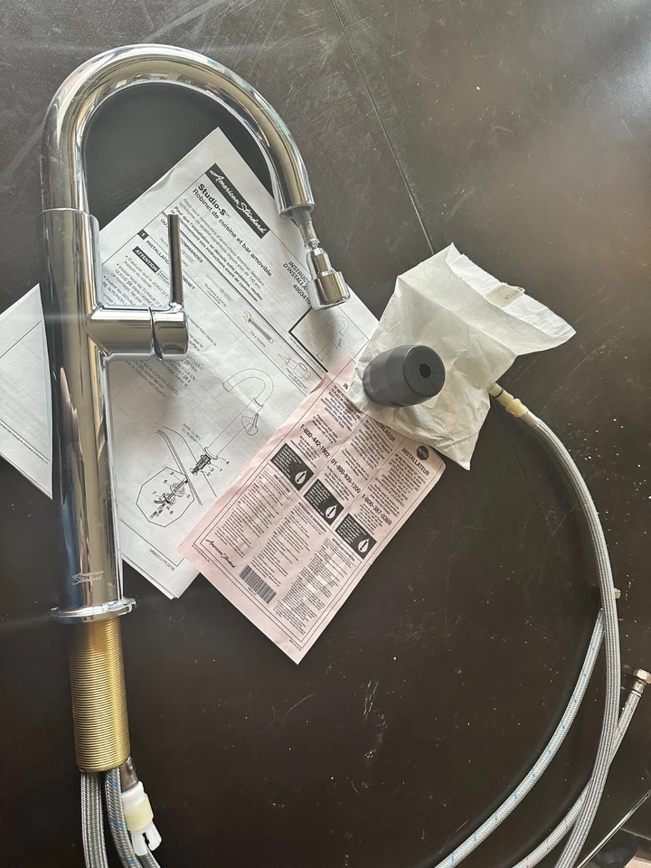 Grifo de barra extraíble American Standard STUDIO-S. Acero inoxidable. NUEVO - sin caja Foto 4 de 4