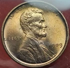 New Listing1909 VDB Lincoln Wheat Cent 1C Copper Coin Mostly RED UNC