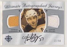 2008-09 Ultimate Collection Jerseys 22/50 Patrice Bergeron #AJ-PB Auto 0c3
