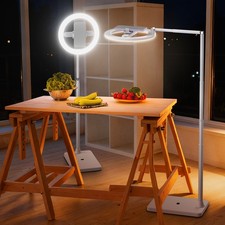 NEEWER 10" 7W LED Ring Light with Stand, 69" Telescopic Selfie Stick, 3 Modes