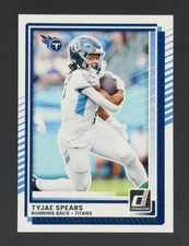 2025 Donruss Football NFL Base Cards #256 Tyjae Spears Titans