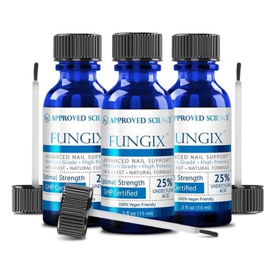 Approved Science Fungix Extra Strength - Undecylenic Acid And Tea Tree Oil -
