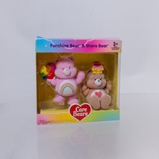 Care Bears Figurine Set - CHEER BEAR  TENDERHEART BEAR Package Error  NM 