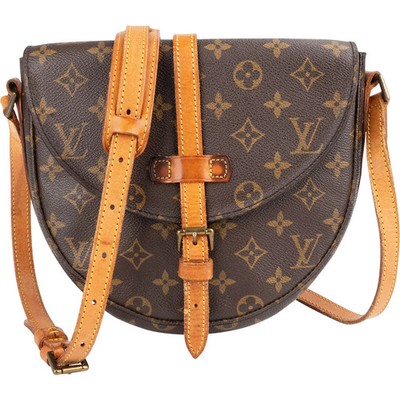 Louis Vuitton Monogram Canvas Chantilly MM Crossbody Bag Tasche