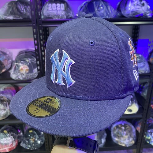 NUEVA ERA SUPREME NY YANKEES KANJI SOMBRERO 7 1/4 AZUL MARINO - Imagen 3 de 9