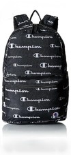 Champion Advocate Backpack, Black Combo, One size - All over logo print