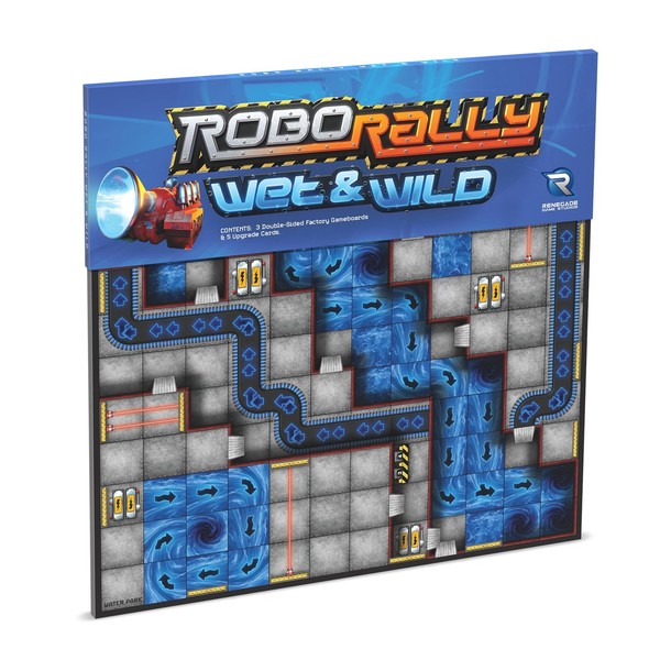 Renegade Game Studios: Robo Rally: Wet & Wild Expansion (Us Import)-image