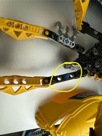 LEGO Bionicle Mistika Full Set with Canisters (No Instructions)