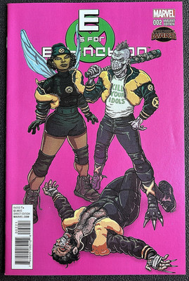 E Is For Extinction #2 2015 Marvel Ramon Villalobos  1:25 Variant Cover B NM
