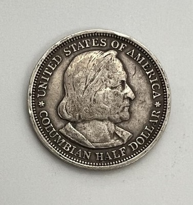 1893 50C Columbian Exposition Silver Half Dollar | eBay