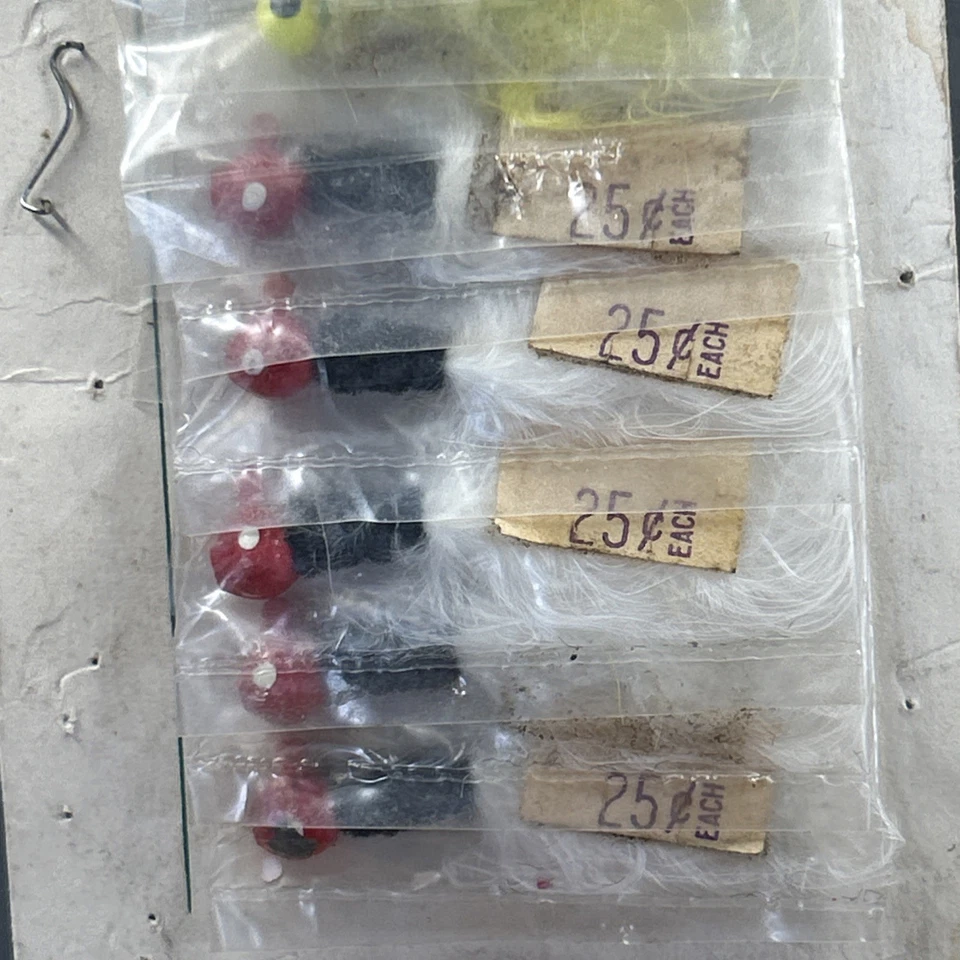Señuelos de aparejos de pesca vintage Crappie King - 1/16 oz. - Lote de 15 varios colores Foto 4 de 4