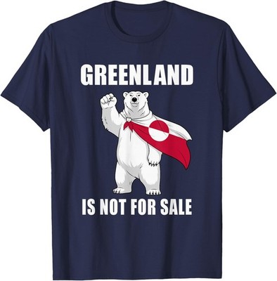 Greenland Not for Sale Greenland Bear Greenlanders Unisex T-Shirt