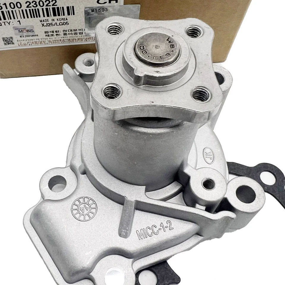 Bomba de água + junta nova em folha 25100-23022 para HYUNDAI Elantra 2003-2012 - Imagem 4 de 4