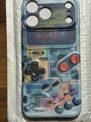 iPhone 17 Pro Max Retro Gaming Cartoon Game Case Multicolor Protective Skin