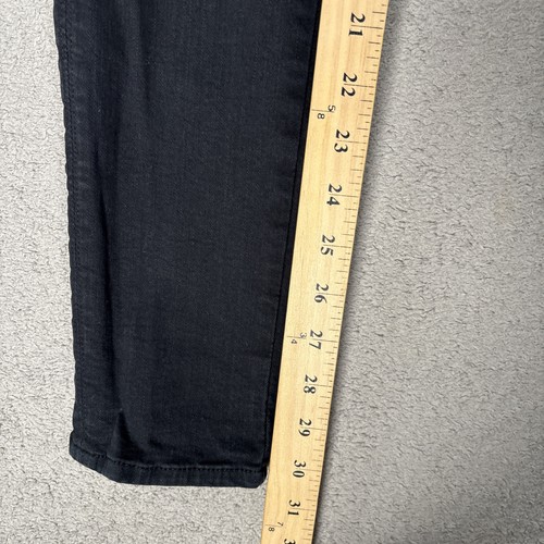 Hudson Jeans Women’s 27 Collin Super Skinny Stretch Black Jeggings Flap Pocket - Picture 7 of 14
