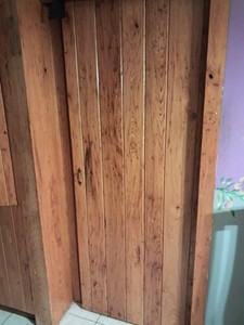 Wormy Chestnut Cabinets