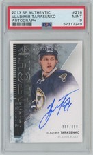 2013-14 SP Authentic Future Watch Auto /999 PSA 9 Vladimir Tarasenko Rookie Auto