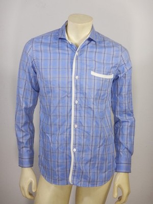 NWT Vintage COMME DES GARCONS Junya Man Cotton Plaid Button Down Shirt SMALL