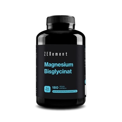 Magnesiumglycinat, 175mg elementares Magnesium pro Kapsel 233 g (1er Pack) 