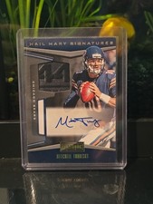2019 1/1 Panini Playbook Mitchell Trubisky Auto Laundry Tag