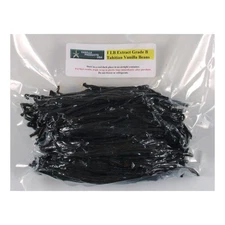 Vanilla Products USA 1 LB Pound PNG Tahitian Extract Grade B Vanilla Beans4~5"