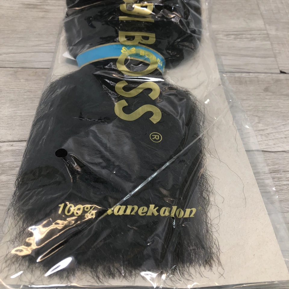 BOBBI BOSS BRAIDING HAIR 100% KANEKALON JUMBO BRAID Color 1B - Image 2 of 4