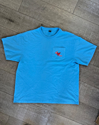 Matty Boy Anti Promo Blue Tee Size XL  /  Chrome Hearts PTP 25''