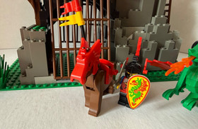 Vintage LEGO Castle #6076 DARK DRAGON'S DEN~100% Complete with/Manual