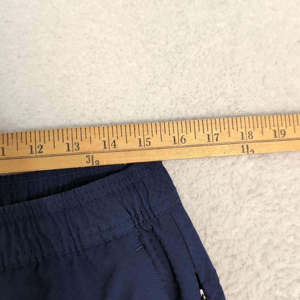 Legends Shorts Men's L Blue Navy Lined Pockets 7" Inseam Gym Running