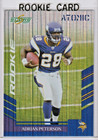 2007 Score Minnesota Vikings Adrian Peterson #341 -ROOKIE- ATOMIC Parallel
