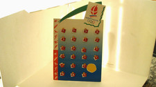 FRANCE ALBERTVILLE 1992 WINTER OLYMPIC GAMES 22 PINS FULL SET DISPLAY - NEW