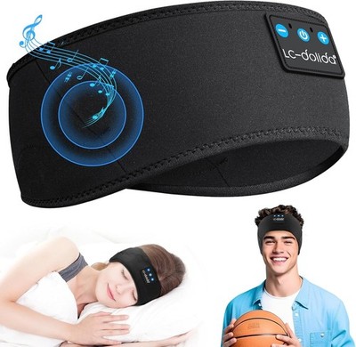 Bluetooth Kopfhörer Headband Schlaf Stirnband